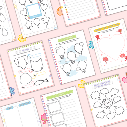 Kids "All About Me" Scrapbook: A Fun & Creative Memory Book for Kids Kids plannerInkstagram StudioKids "All About Me" Scrapbook: A Fun & Creative Memory Book for KidsKids "All About Me" Scrapbook: A Fun & Creative Memory Book for KidsKids planner