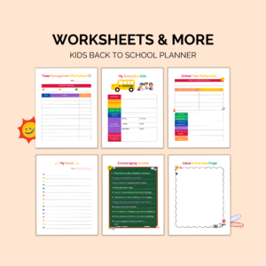 Kids Back to School Planner: Empower Your School Year Kids plannerInkstagram StudioKids Back to School Planner: Empower Your School YearKids Back to School Planner: Empower Your School YearKids planner