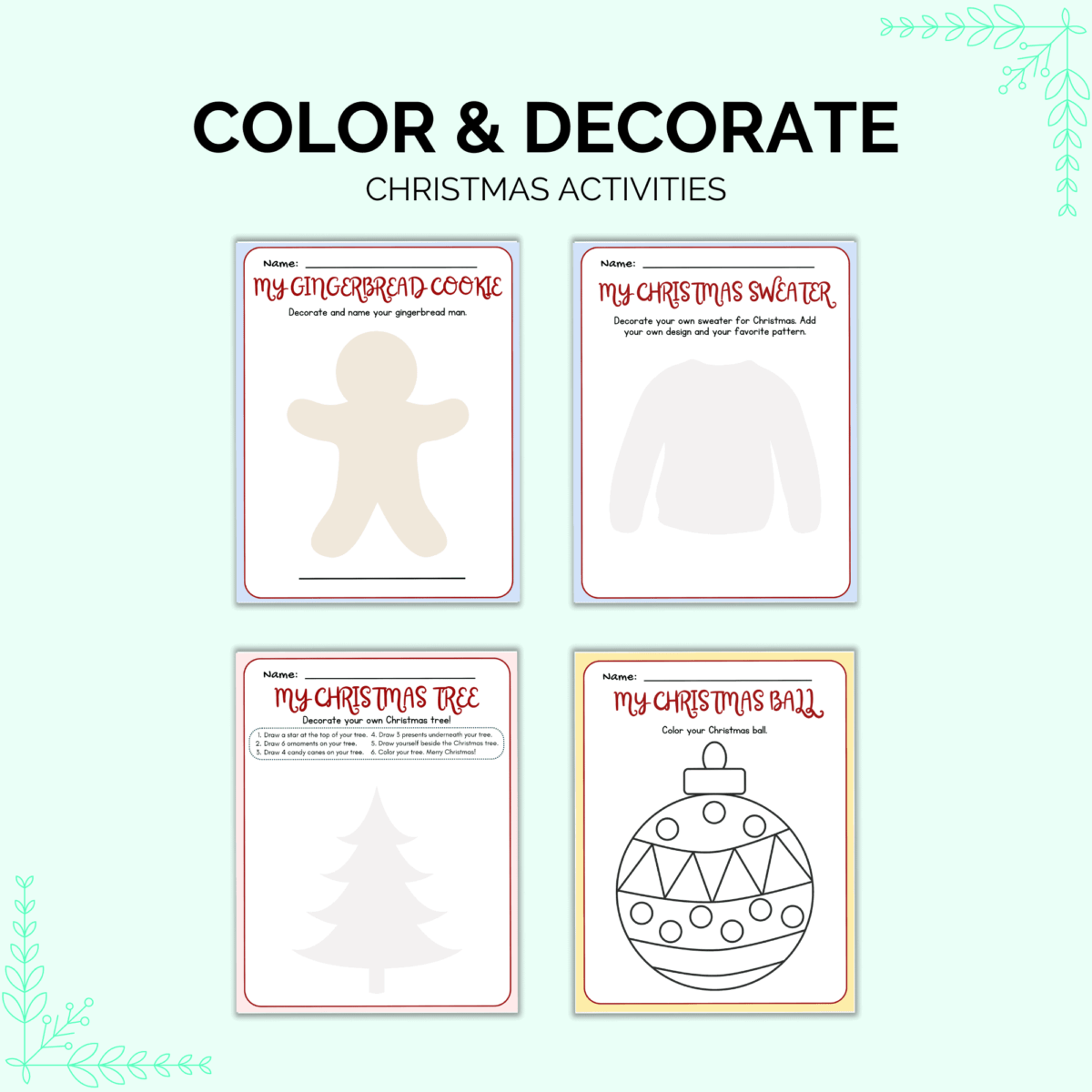 Kids Christmas Activities: Crafts, Games & Holiday Joy Kids plannerInkstagram StudioKids Christmas Activities: Crafts, Games & Holiday JoyKids Christmas Activities: Crafts, Games & Holiday JoyKids planner