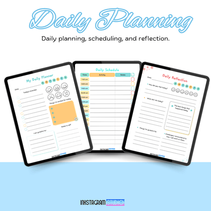 Kids Digital Planner | Boys & Girls Versions | Fun, Organized & Engaging Kids plannerInkstagram studioKids Digital Planner | Boys & Girls Versions | Fun, Organized & EngagingKids digital planner with daily scheduling, engaging activities, and reflection pages for boys and girls.Kids planner