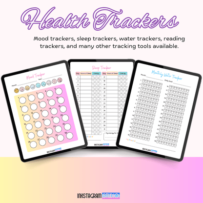 Kids Digital Planner | Boys & Girls Versions | Fun, Organized & Engaging Kids plannerInkstagram studioKids Digital Planner | Boys & Girls Versions | Fun, Organized & EngagingKids Digital Planner with health trackers, mood, sleep, and water tracking tools.Kids planner