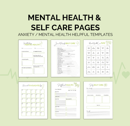 Mental Health Planner: Your Guide to Wellness Mental healthInkstagram StudioMental Health Planner: Your Guide to WellnessMental Health Planner: Your Guide to WellnessMental health