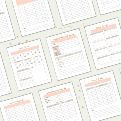 Parents Back to School Planner: Simplify Your Family's Routine Educational plannerInkstagram StudioParents Back to School Planner: Simplify Your Family's RoutineParents Back to School Planner: Simplify Your Family's RoutineEducational planner