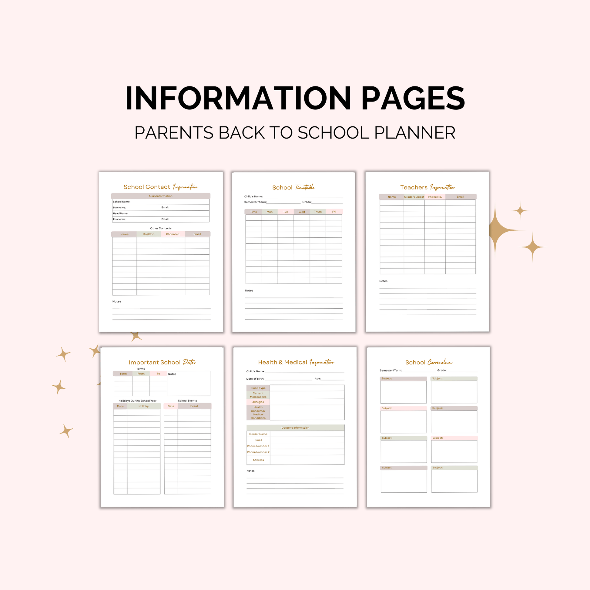 Parents Back to School Planner: Simplify Your Family's Routine Educational plannerInkstagram StudioParents Back to School Planner: Simplify Your Family's RoutineParents Back to School Planner: Simplify Your Family's RoutineEducational planner