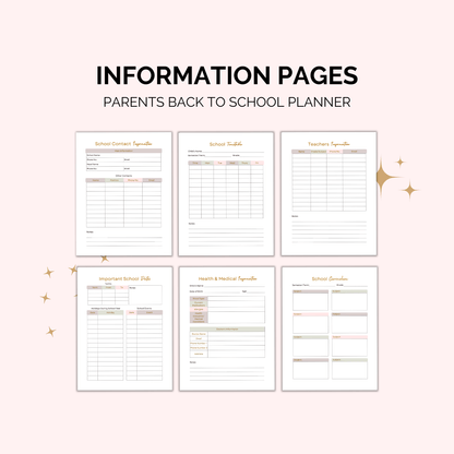 Parents Back to School Planner: Simplify Your Family's Routine Educational plannerInkstagram StudioParents Back to School Planner: Simplify Your Family's RoutineParents Back to School Planner: Simplify Your Family's RoutineEducational planner
