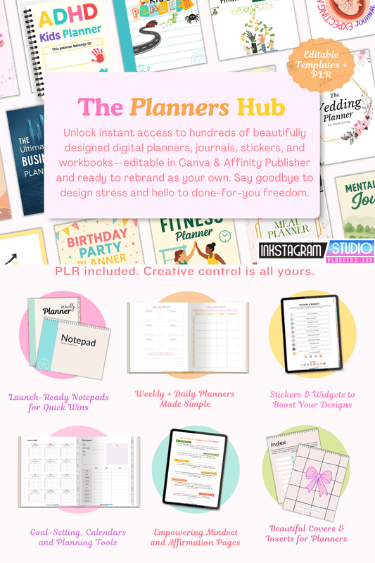 Planners Hub – Early Access Waitlist The Planners HubInkstagram StudioPlanners Hub – Early Access WaitlistPlanners Hub – Early Access WaitlistThe Planners Hub