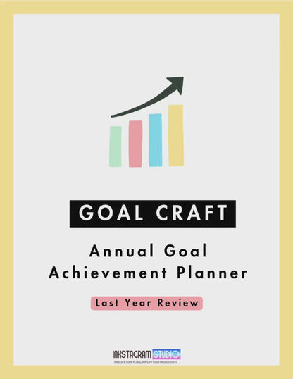 Annual Goal Achievement Planner: Your Guide to Success in a Physical Planner
