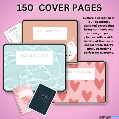 Sticker & Widget Booklet: The Ultimate Digital Planning Companion + 150 Bonus Cover Pages Sticker booketInkstagram studioSticker & Widget Booklet: The Ultimate Digital Planning Companion + 150 Bonus Cover PagesSticker & Widget Booklet: The Ultimate Digital Planning Companion + 150 Bonus Cover PagesSticker booket