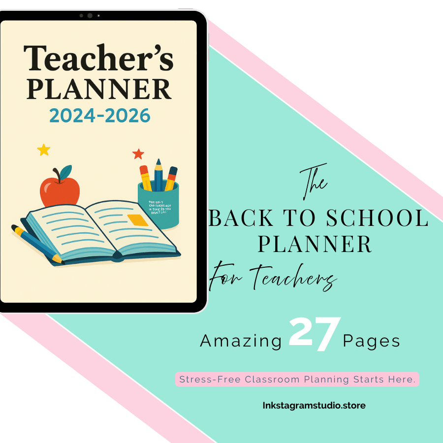 Teachers Back to School Planner: Simplify Classroom Management Educational plannerInkstagram studioTeachers Back to School Planner: Simplify Classroom ManagementTeachers Back to School Planner: Simplify Classroom ManagementEducational planner
