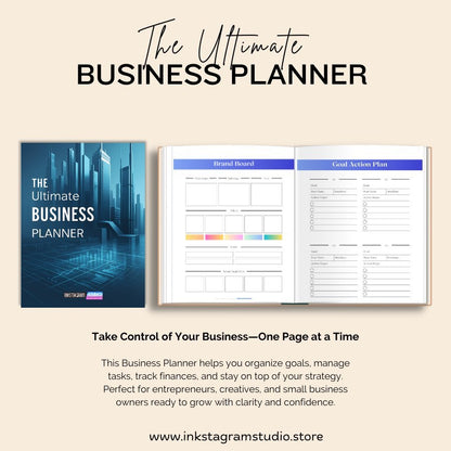 The Ultimate Business Planner: Physical Edition Inkstagram StudioThe Ultimate Business Planner: Physical EditionThe Ultimate Business Planner: Physical Edition