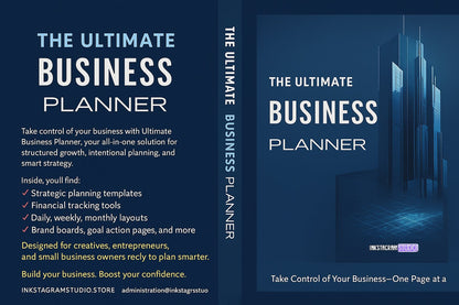 The Ultimate Business Planner: Physical Edition Inkstagram StudioThe Ultimate Business Planner: Physical EditionThe Ultimate Business Planner: Physical Edition