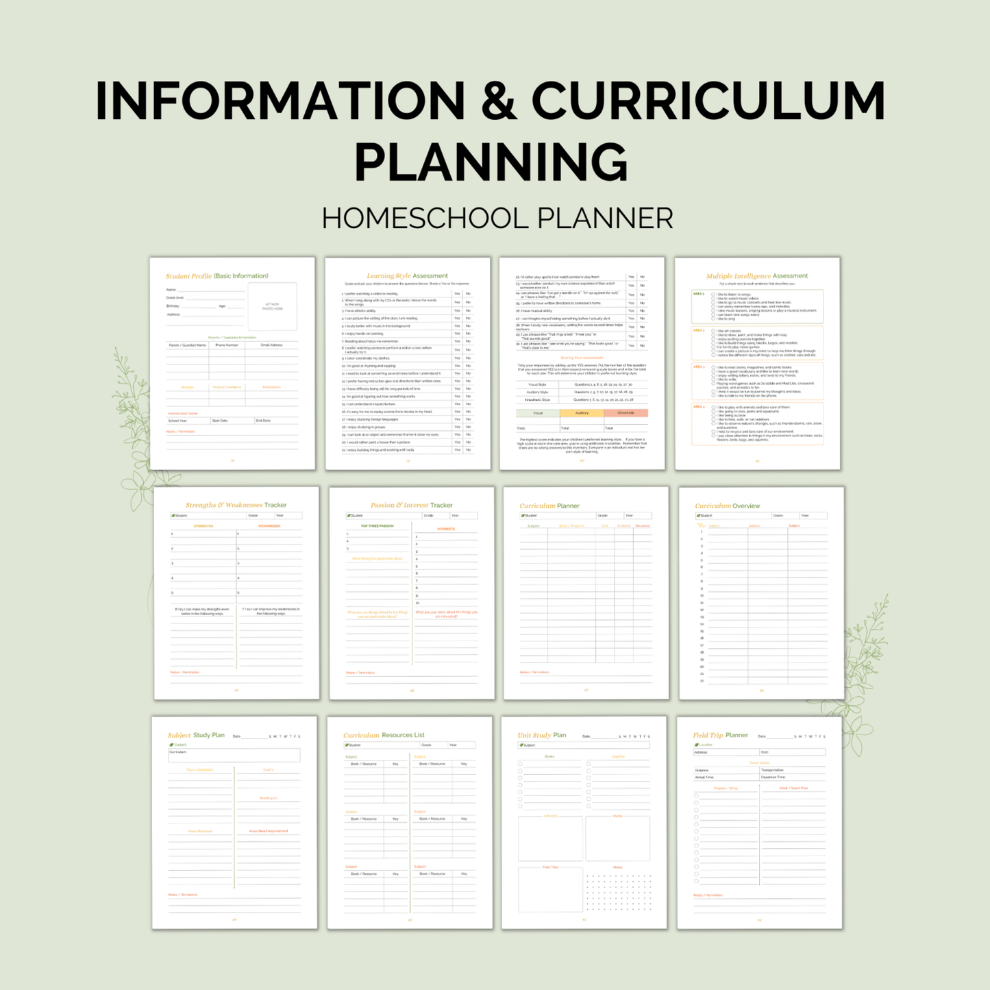 The Ultimate Homeschool Planner: Your All - in - One Guide to Organized Education Educational plannerInkstagram StudioThe Ultimate Homeschool Planner: Your All - in - One Guide to Organized EducationThe Ultimate Homeschool Planner: Your All - in - One Guide to Organized EducationEducational planner
