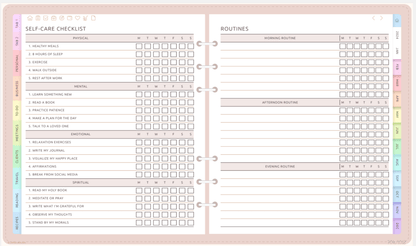 Ultimate All - In - One Digital Planner | Organize Tasks, Goals & Schedules all in one PlannerInkstagram studioUltimate All - In - One Digital Planner | Organize Tasks, Goals & SchedulesUltimate All - In - One digital planner featuring self - care checklist and routine tracker.all in one Planner