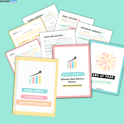 Ultimate Goal Mastery Planner: Your Step - by - Step Guide to Annual Success Goal setting Physical plannerInkstagram studioUltimate Goal Mastery Planner: Your Step - by - Step Guide to Annual SuccessUltimate Goal Mastery Planner: Your Step - by - Step Guide to Annual SuccessGoal setting Physical planner