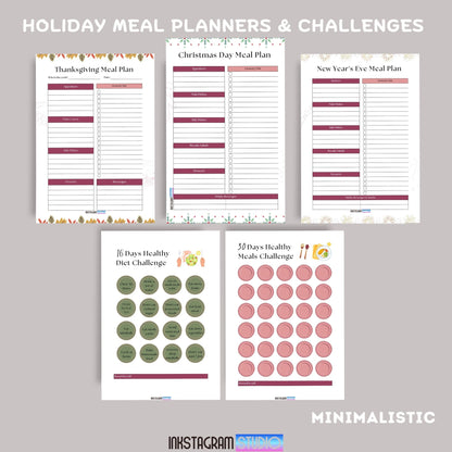 Ultimate Meal Planner: Your All - in - One Guide to Easy Meal Prep & Organization ™ Meal PlannerInkstagram studioUltimate Meal Planner: Your All - in - One Guide to Easy Meal Prep & Organization ™Ultimate Meal Planner for Easy Meal Prep and OrganizationMeal Planner