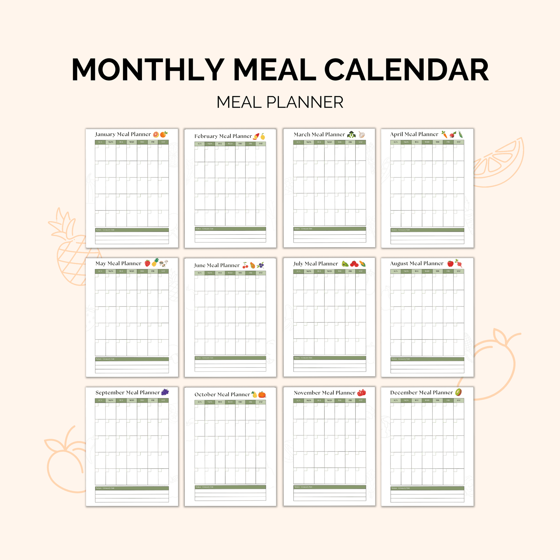 Ultimate Meal Planner: Your All - in - One Guide to Easy Meal Prep & Organization ™ Meal PlannerInkstagram StudioUltimate Meal Planner: Your All - in - One Guide to Easy Meal Prep & Organization ™Ultimate Meal Planner: Your All - in - One Guide to Easy Meal Prep & Organization ™Meal Planner