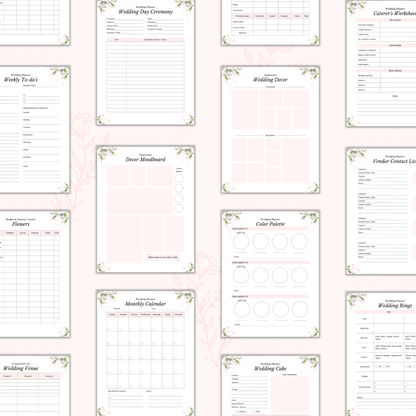 Ultimate Wedding Planner: Your Complete Guide to a Perfect Wedding Day Wedding PlannerInkstagram StudioUltimate Wedding Planner: Your Complete Guide to a Perfect Wedding DayUltimate Wedding Planner: Your Complete Guide to a Perfect Wedding DayWedding Planner