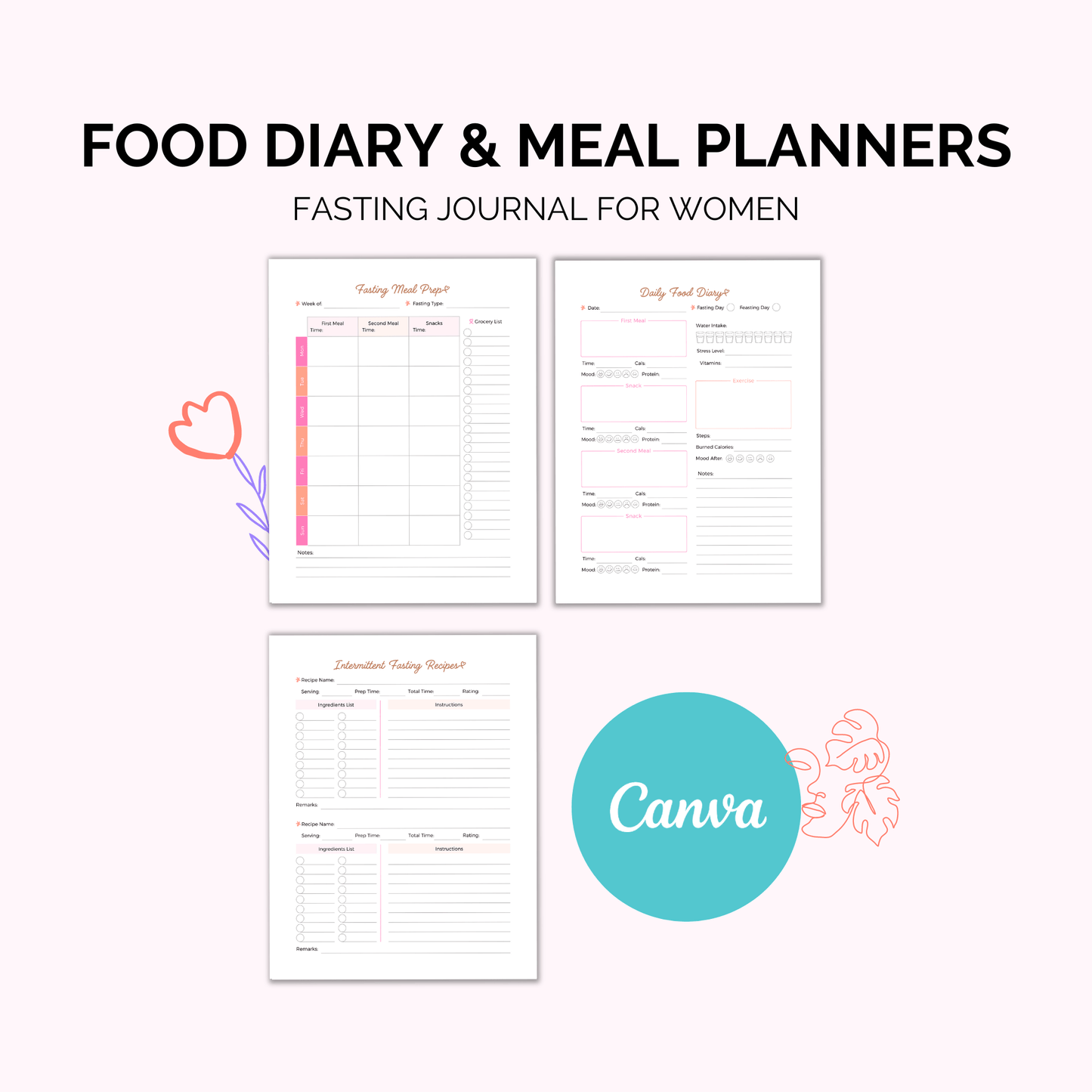 Women's Fasting Journal: Mind, Body & Soul Tracker Women's health 11Inkstagram StudioWomen's Fasting Journal: Mind, Body & Soul TrackerWomen's Fasting Journal: Mind, Body & Soul TrackerWomen's health 11