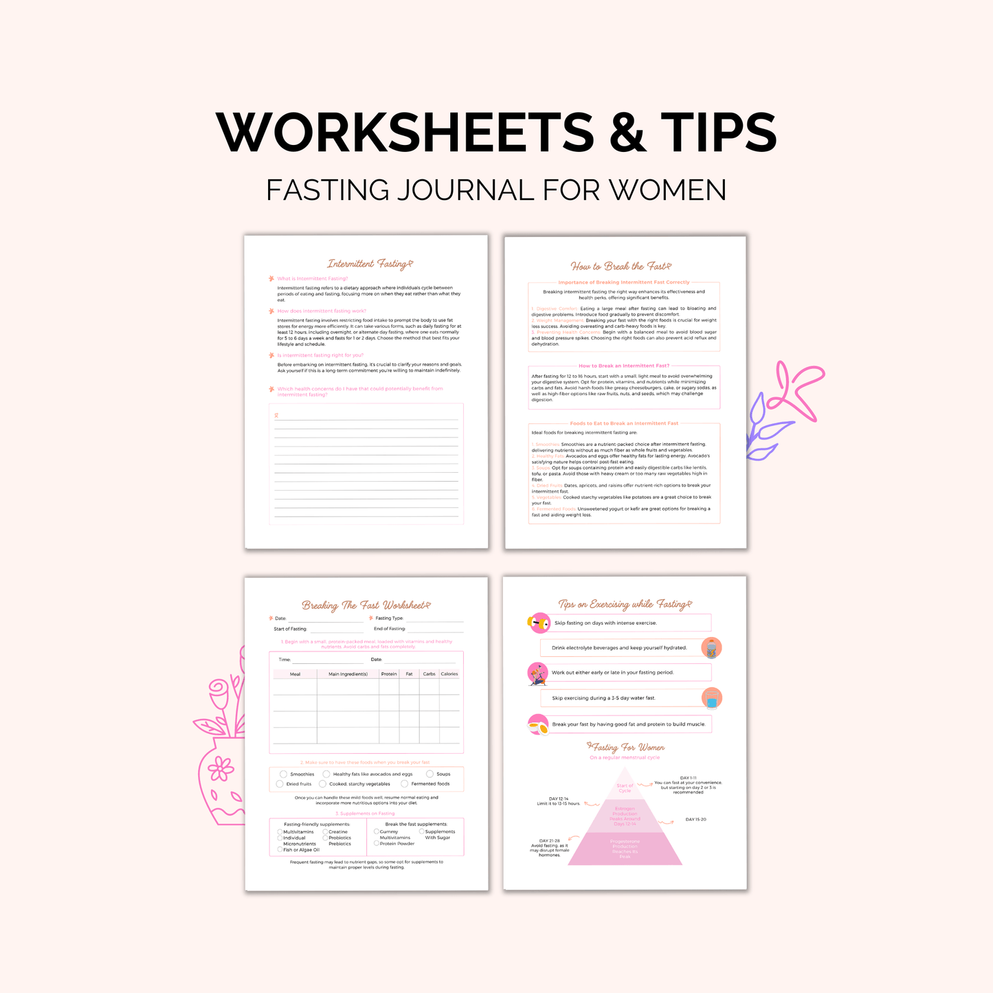 Women's Fasting Journal: Mind, Body & Soul Tracker Women's health 11Inkstagram StudioWomen's Fasting Journal: Mind, Body & Soul TrackerWomen's Fasting Journal: Mind, Body & Soul TrackerWomen's health 11