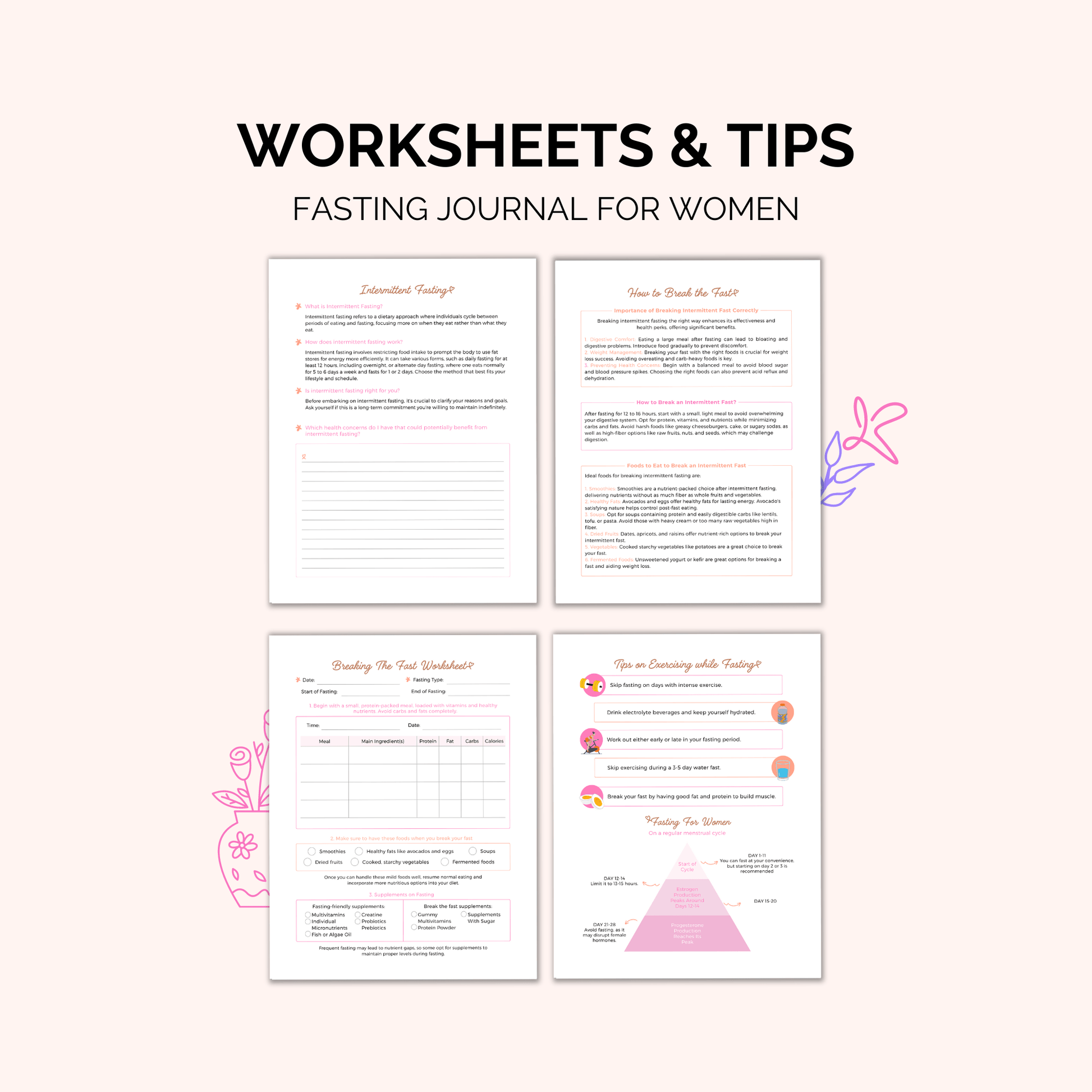 Women's Fasting Journal: Mind, Body & Soul Tracker Women's health 11Inkstagram StudioWomen's Fasting Journal: Mind, Body & Soul TrackerWomen's Fasting Journal: Mind, Body & Soul TrackerWomen's health 11